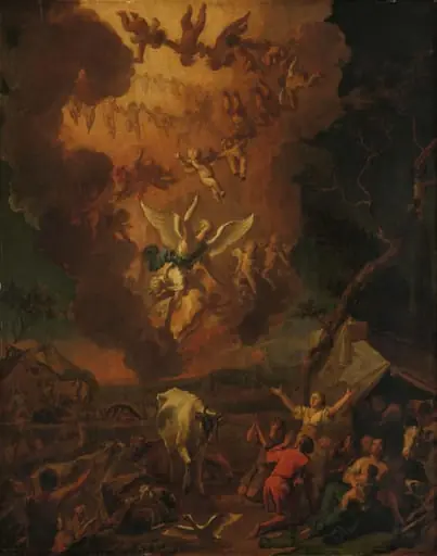 The Annunciation to the Shepherds, by Abraham Hondius