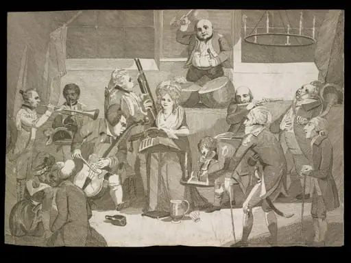 H Beard Print Collection, by Abraham Hume
