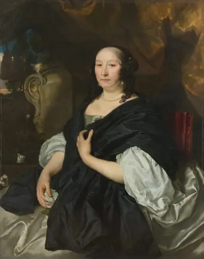 Portrait of Catharina van der Voort, by Abraham Lambertsz van den Tempel, 1667
