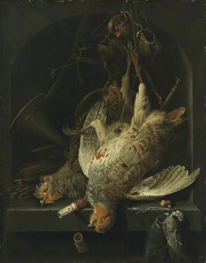 Jagdstillleben, by Abraham Mignon