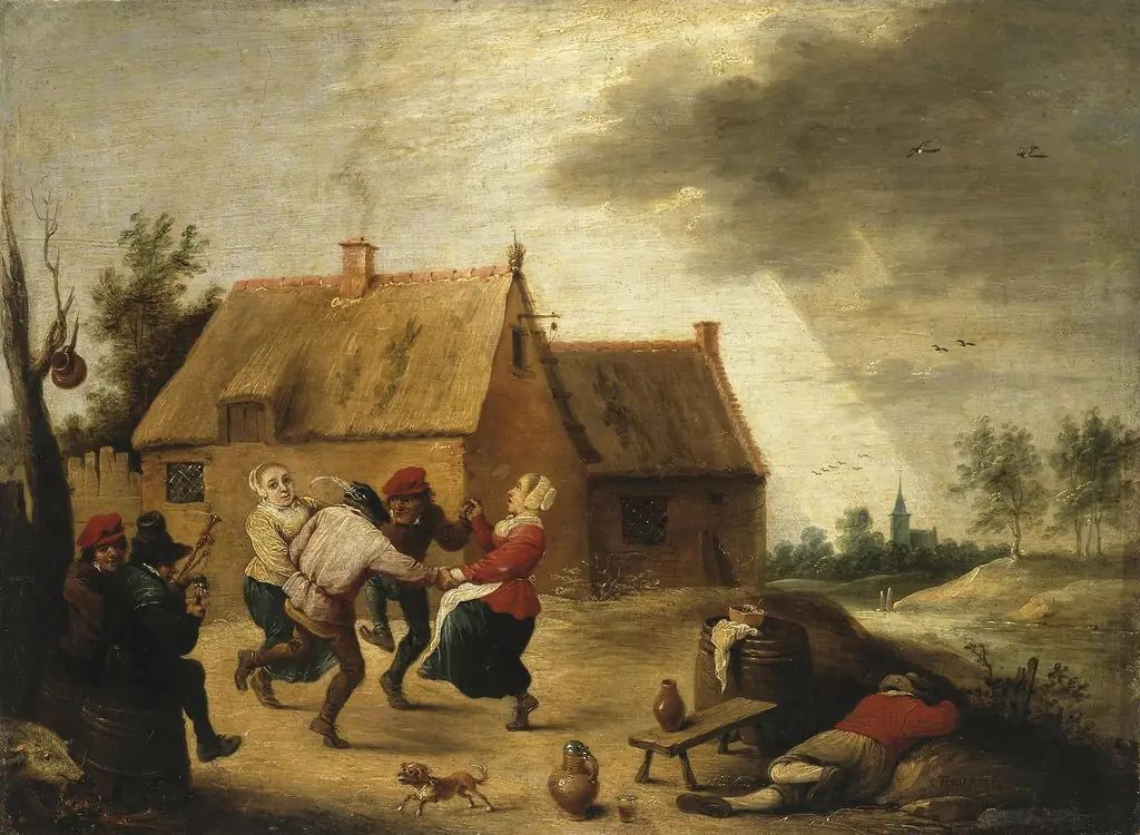 Dancing Peasants, by Abraham Teniers