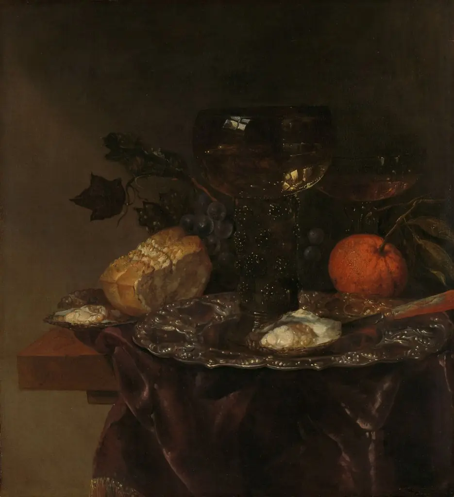 Still life, by Abraham van Beijeren