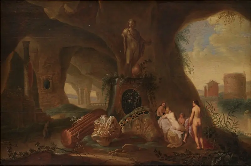 Nymphs in a Grotto