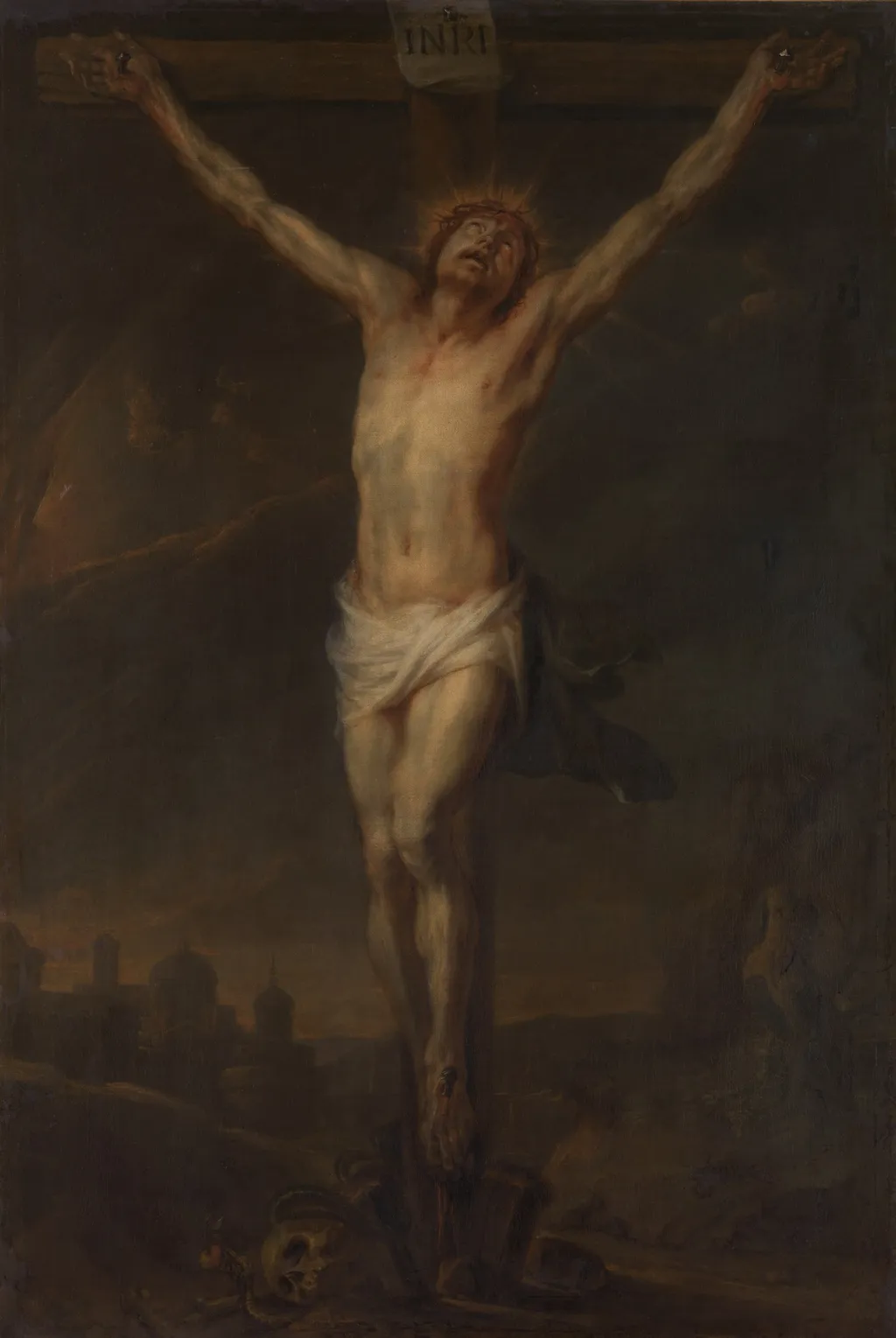 Christ on the Cross, by Abraham van Diepenbeeck, oil, 1645