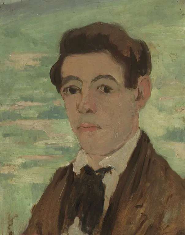 Self-portrait, by Abraham Walkowitz, unspecified, 1903