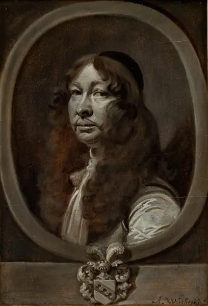 Heinrich von Delwig, Swedish Colonel, by Abraham Wuchters