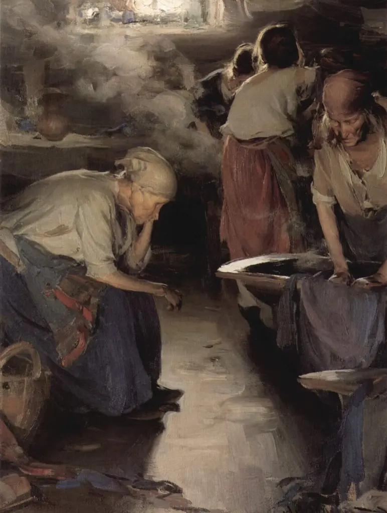 Washer Women, by Abram Arkhipov