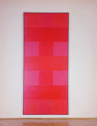 Abstract Painting. Red, by Klaus-Dieter (Herstellung) Schumacher