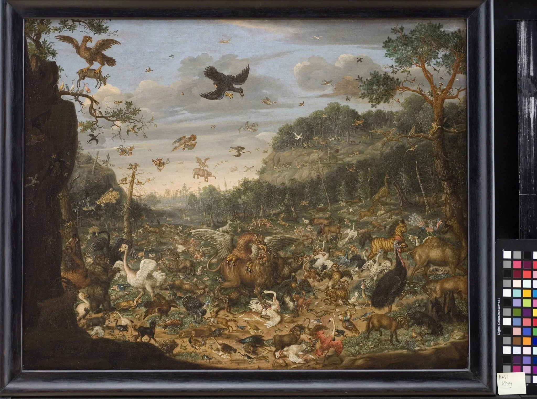 The Earth after the Fall of Man, detail