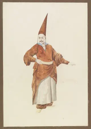 A Zülfü Baltaci, by William Page, watercolor, 1820