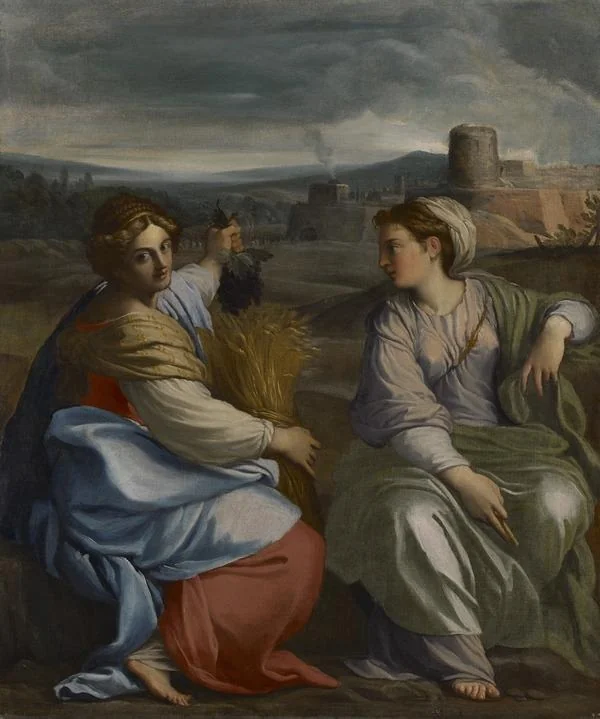 Allegory of Abundance and Peace, detail