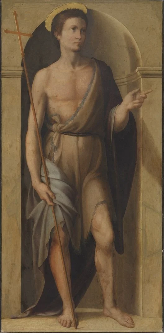 John the Baptist, detail
