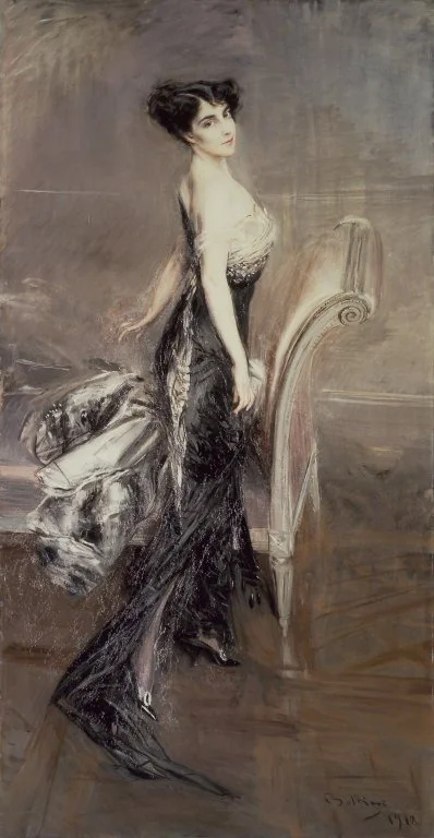 Portrait of a lady, detail