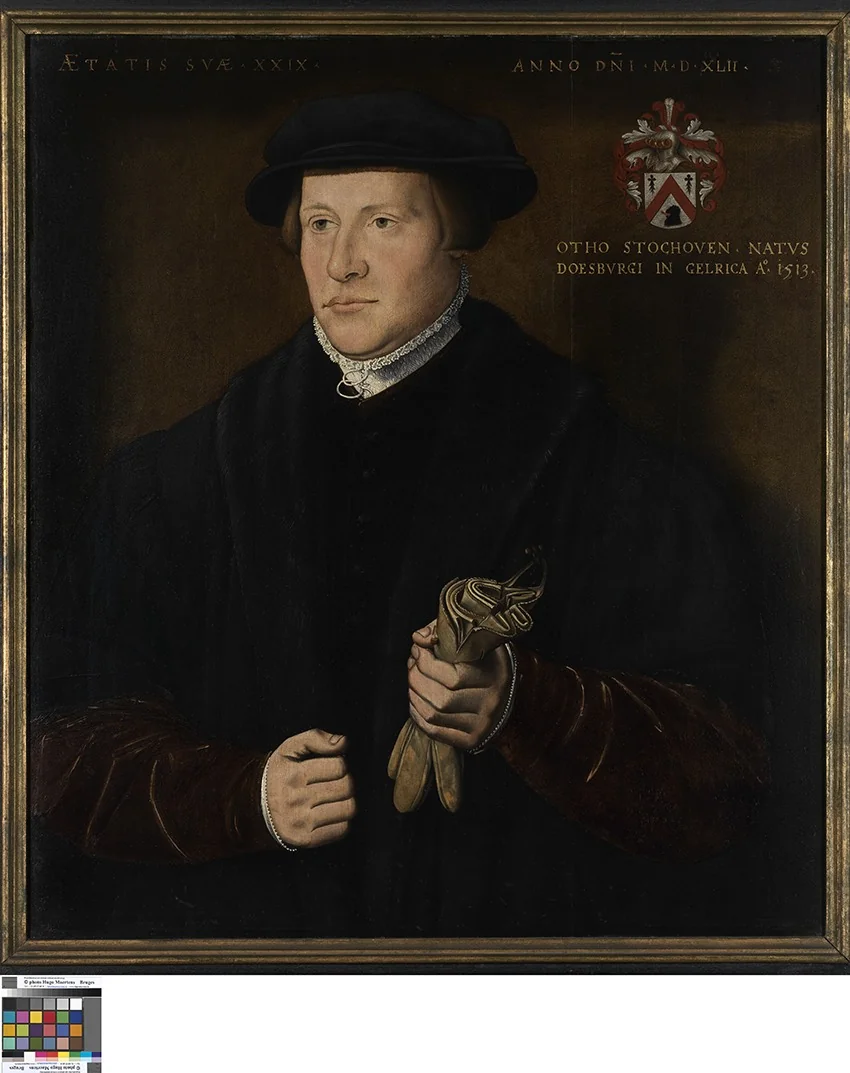 Portrait of Otho Stochoven, detail