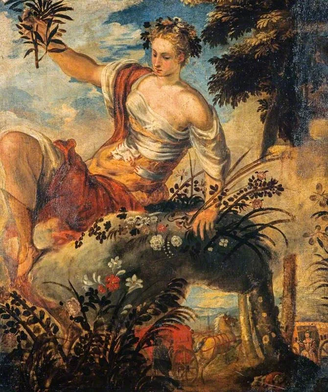 Spring, detail