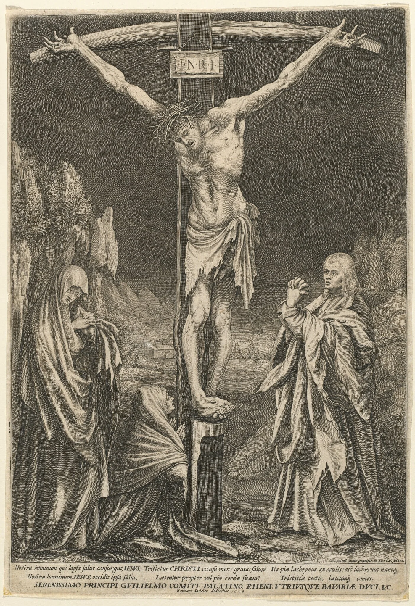 The Small Crucifixion, detail