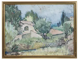 Study from the South of France, by Anna Boberg, unspecified, 1927