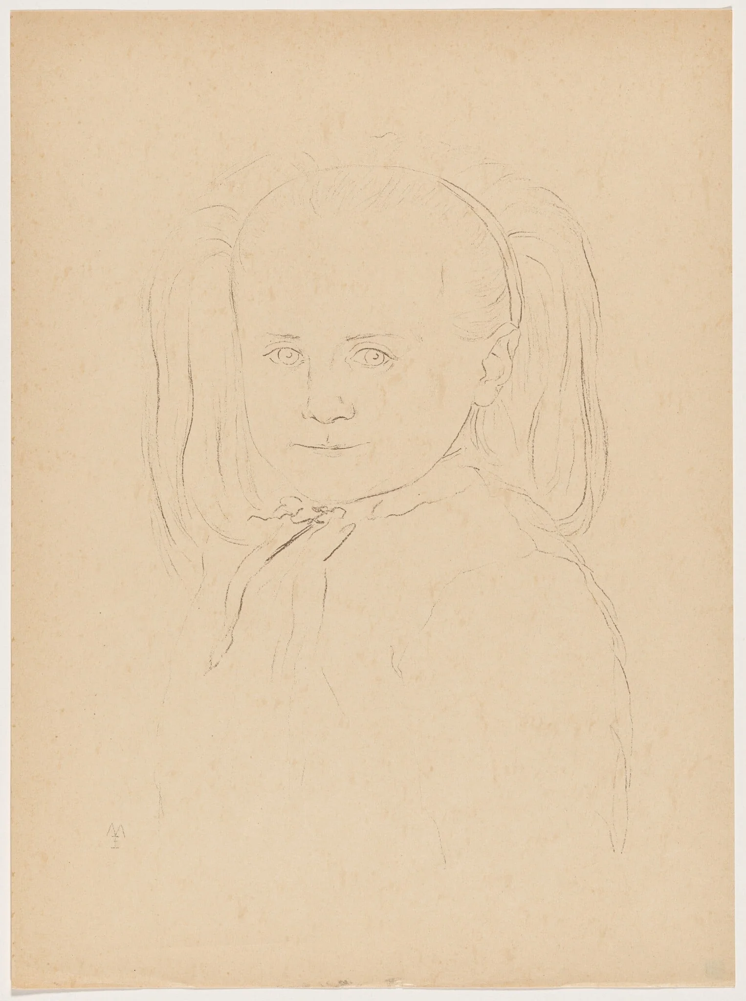 Petite fille, detail