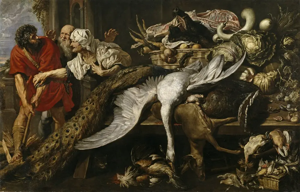 The Recognition of Phililpoemen, by Peter Paul Rubens, oil, 1609