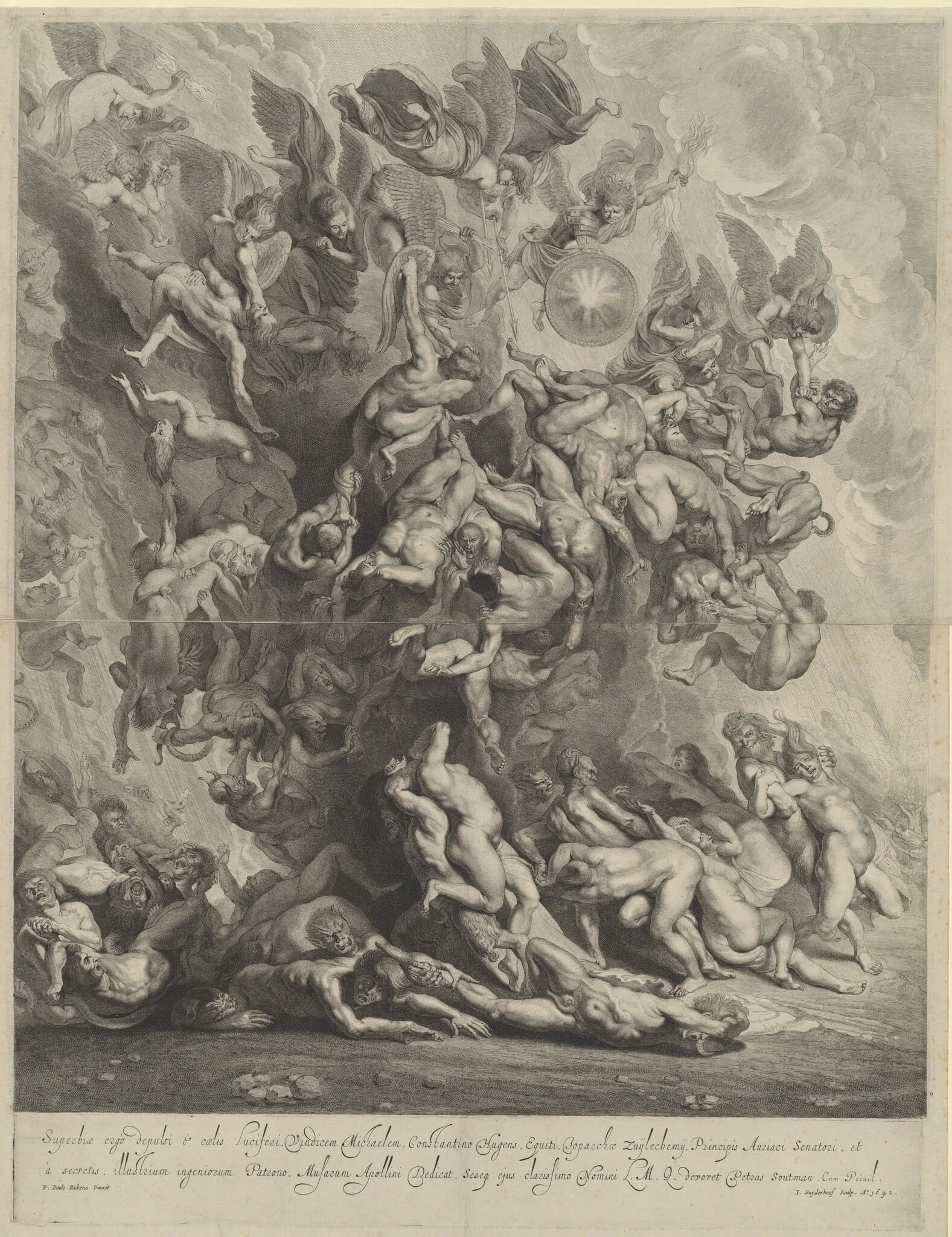 Fall of the Damned, detail