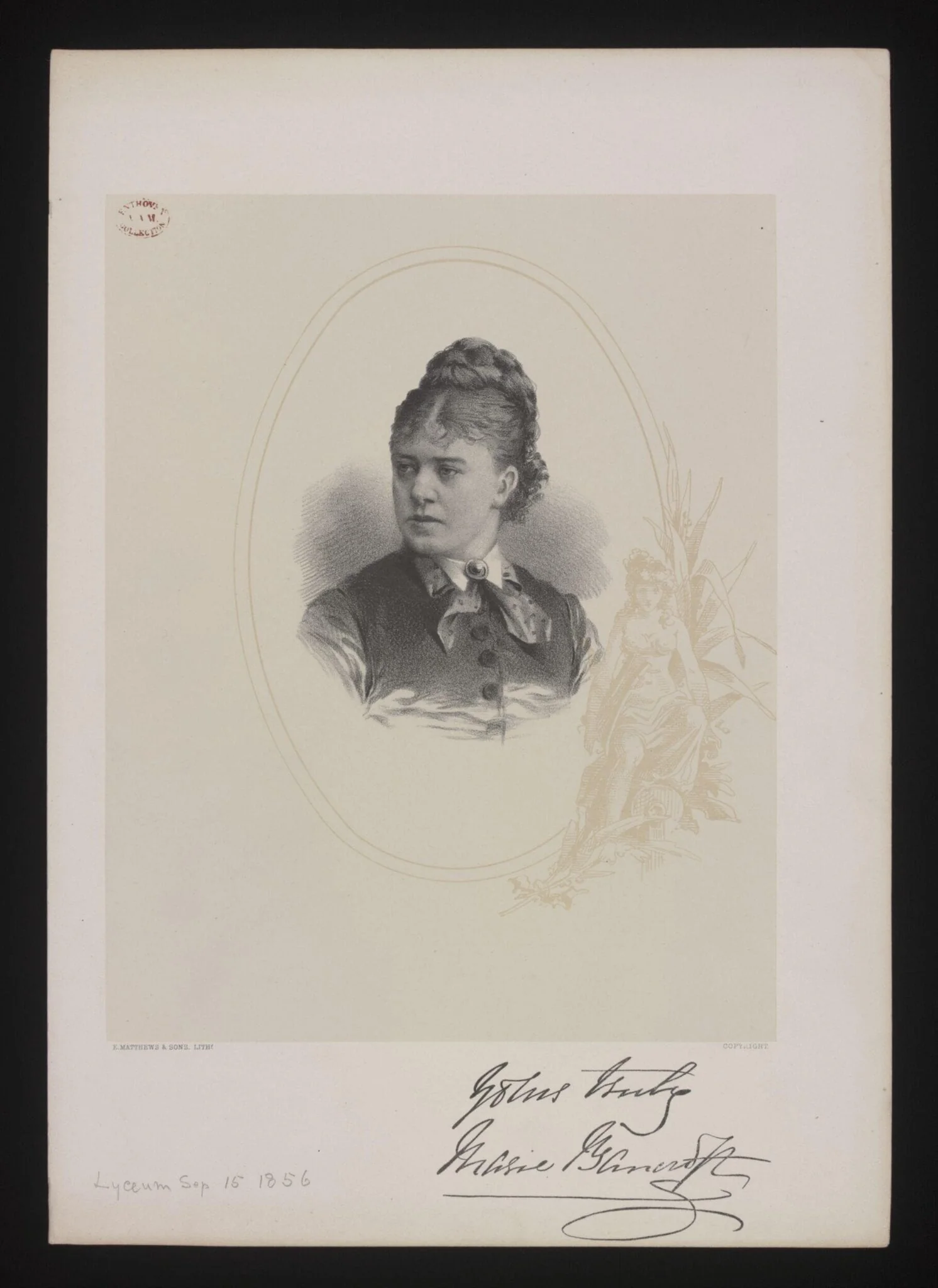 Marie Bancroft, detail