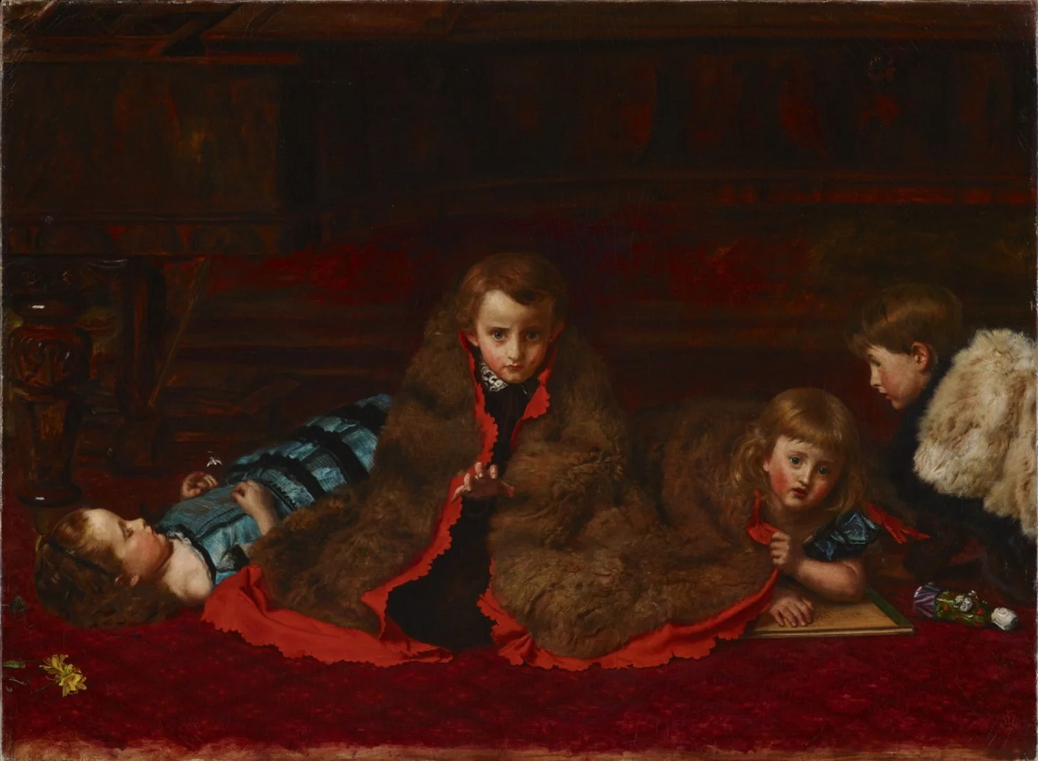 The Wolf’s Den, detail