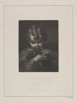 The Infant Saviour, by Thomas A. Woolnoth, 1850