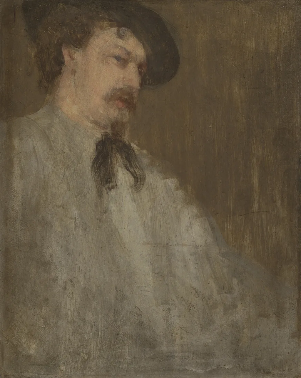 Portrait of Dr. William McNeill Whistler, by James McNeill Whistler, oil, 1872