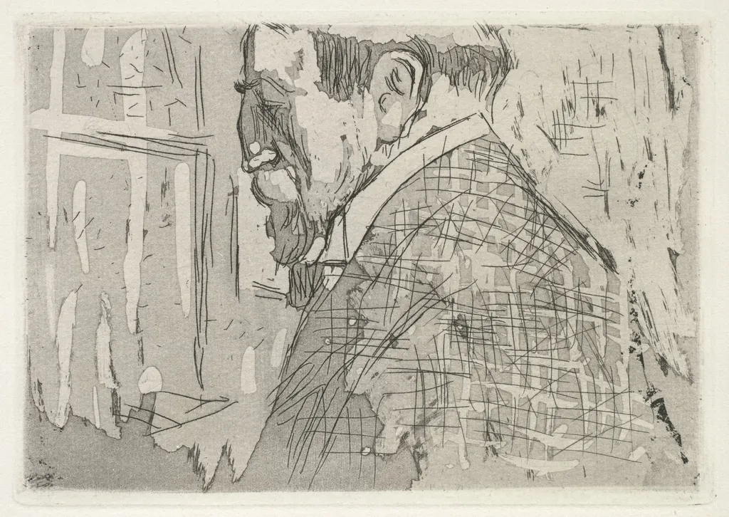 Portrait of Theo van Rysselberghe, by Édouard Vuillard, 1898
