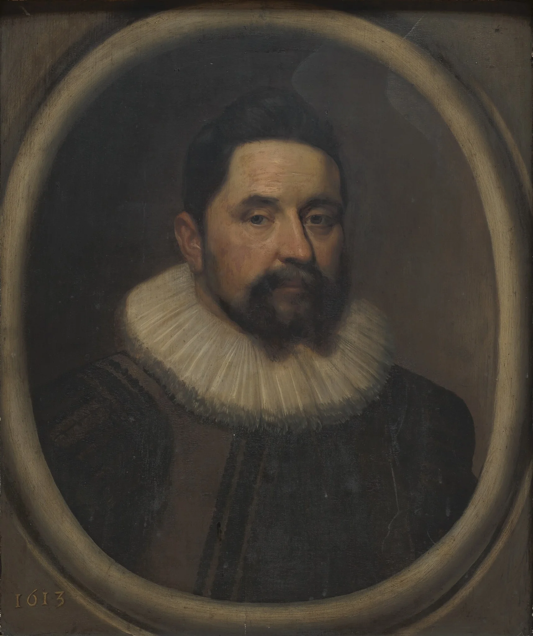 Portrait of a Man, detail
