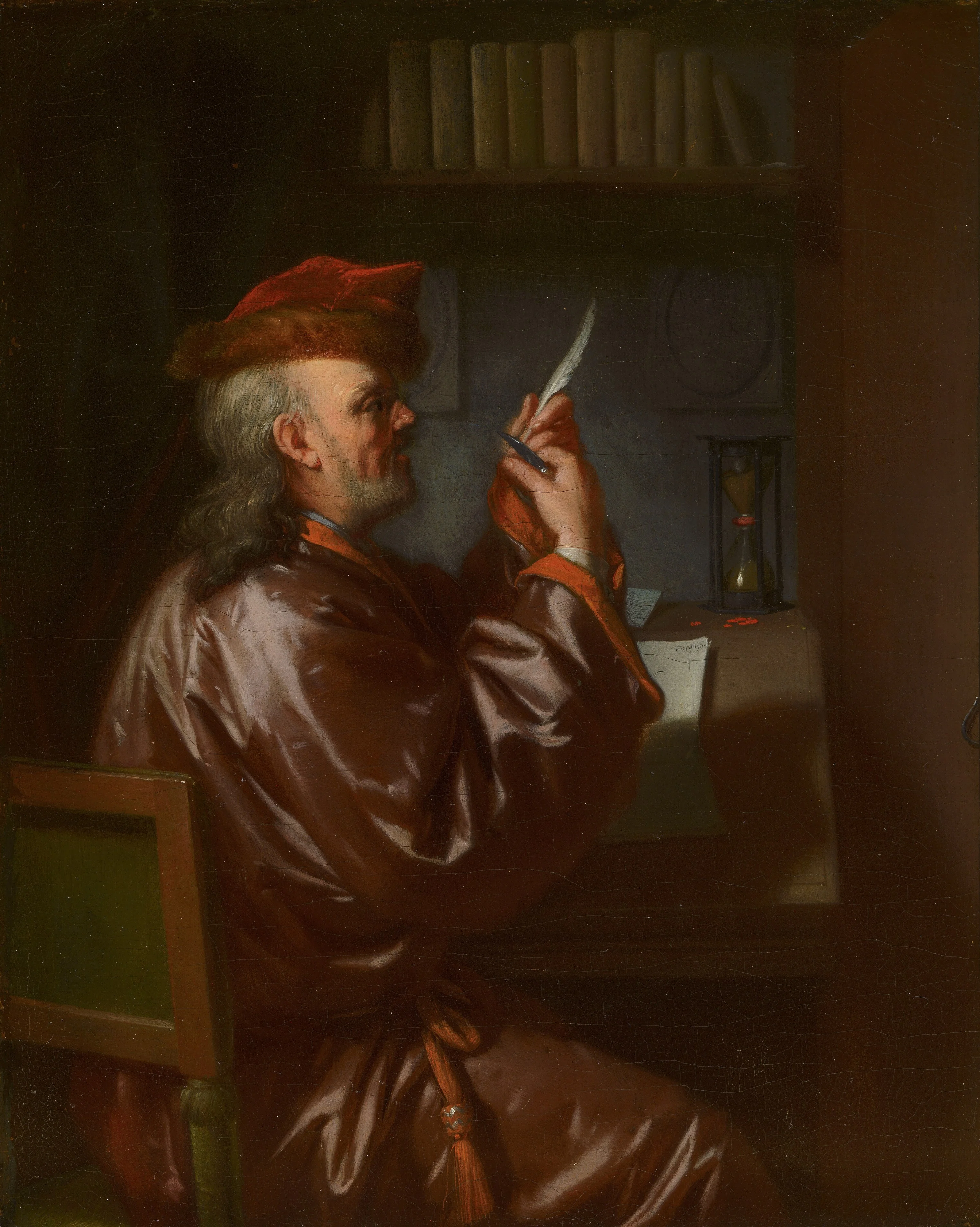 The Bookkeeper, detail