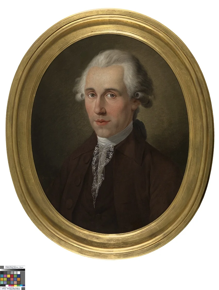 Portret van een man, detail