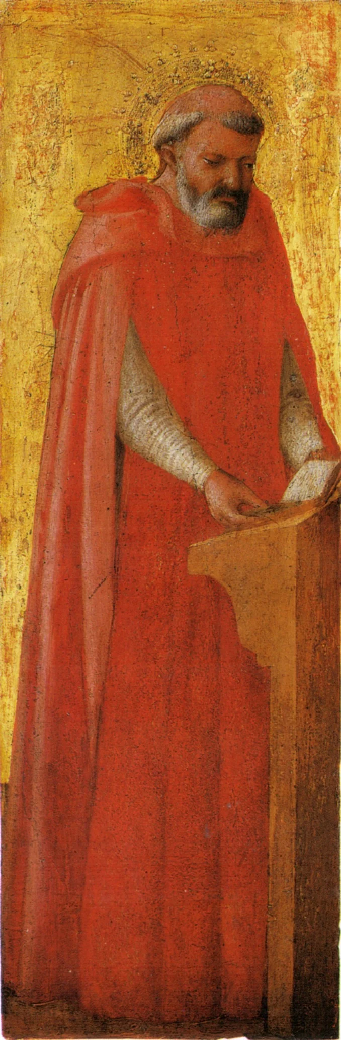 Saint Jerome, detail