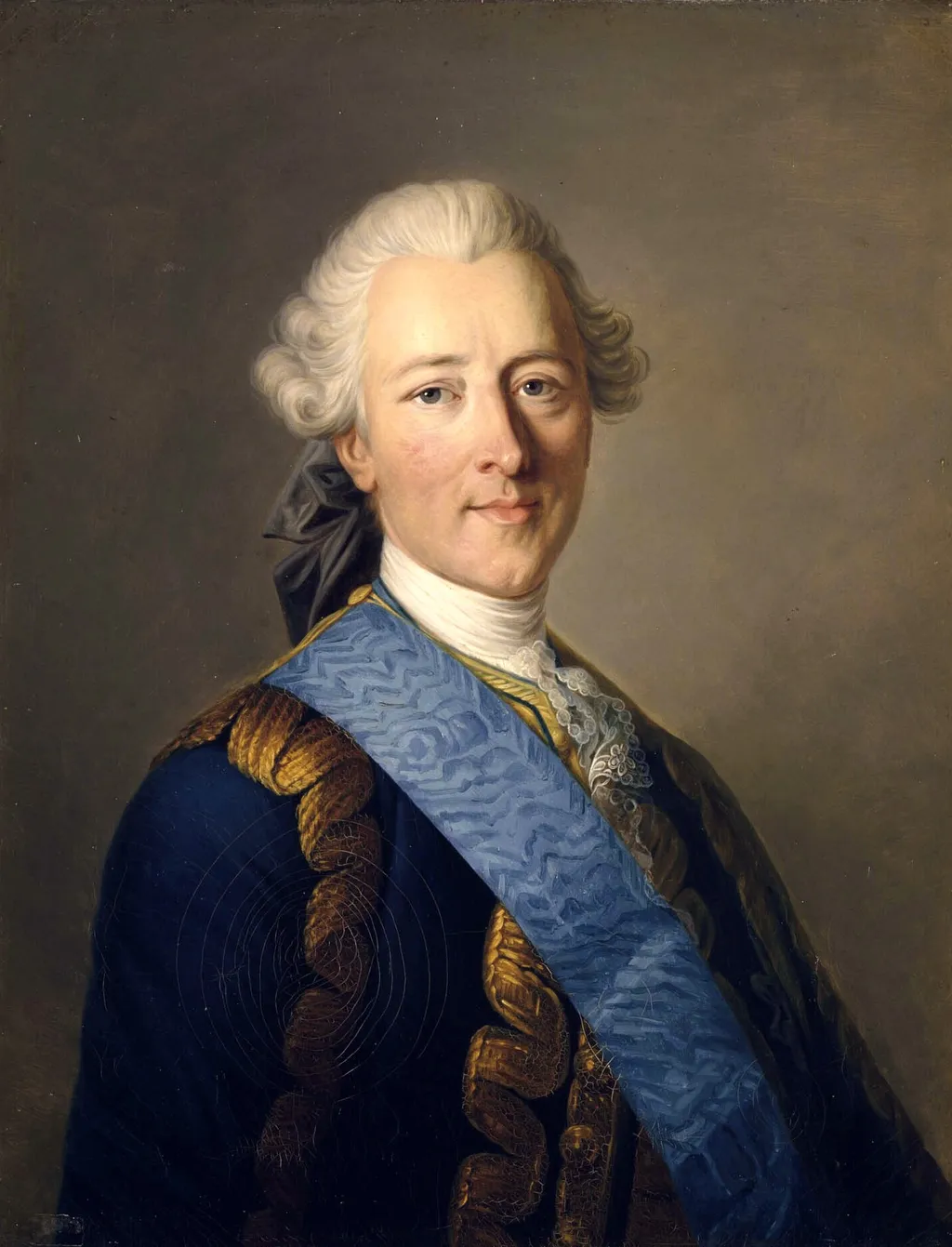 Portrait of Charles Juste de Beauvau (1720-1793), by Élise Bruyère, oil, 1834