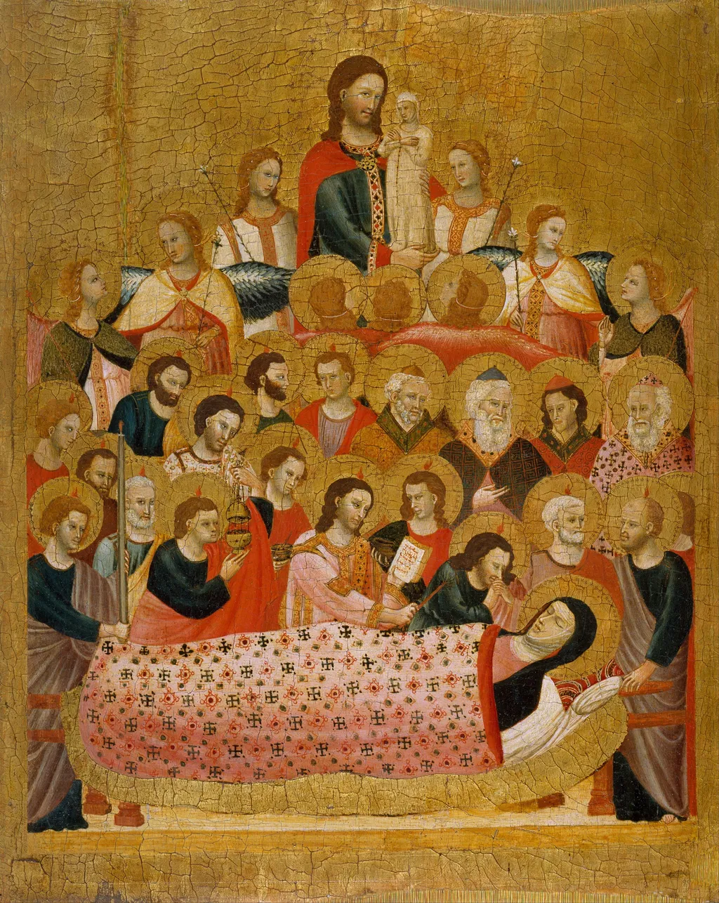 Dormition of the Virgin, by Master of the Cini Madonna, unspecified, 1330
