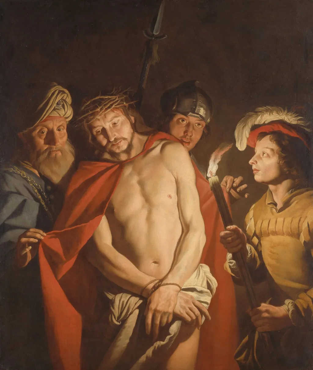 Ecce Homo, by Matthias Stom, unspecified, 1640