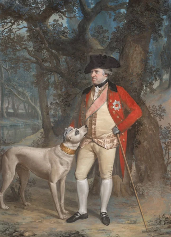 George Clavering Cowper, 3rd Earl Cowper, detail
