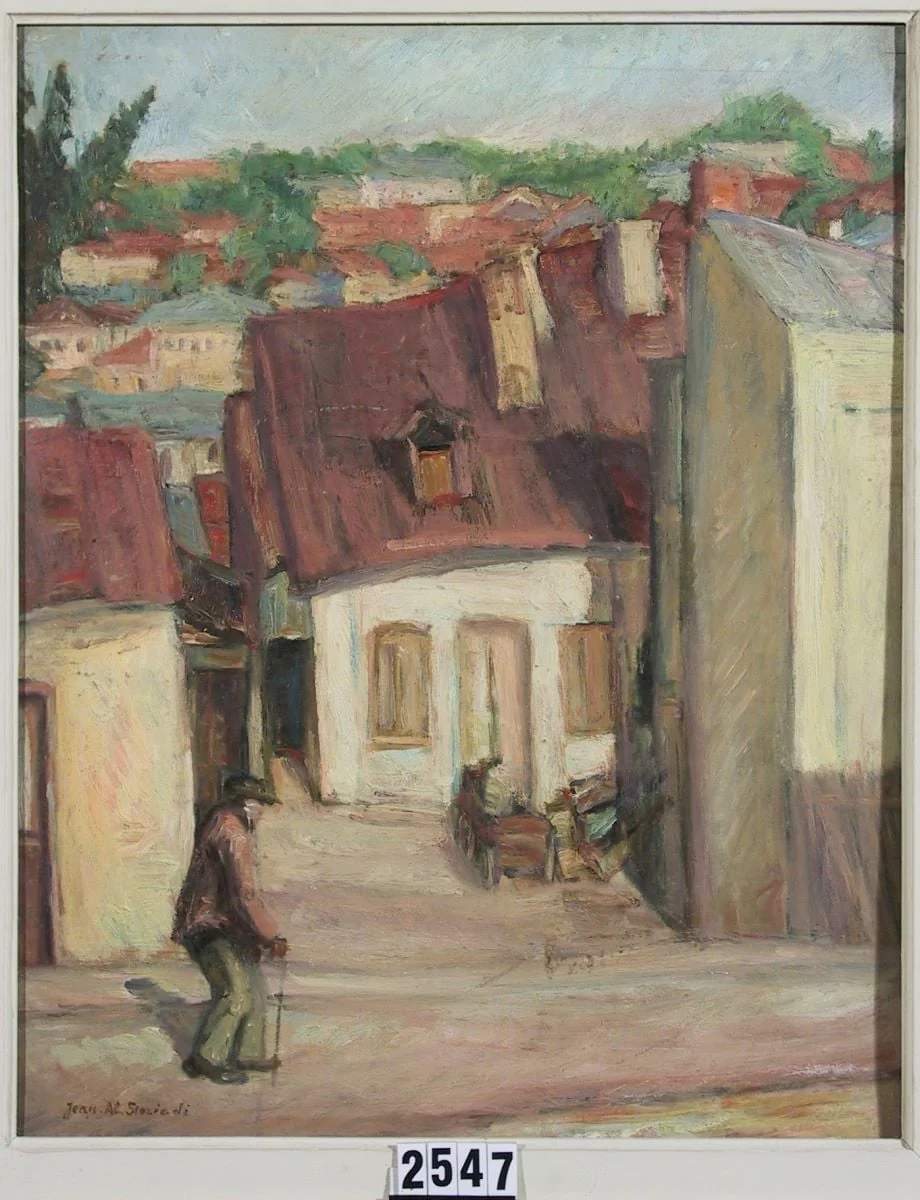 Peisaj din Iași, detail