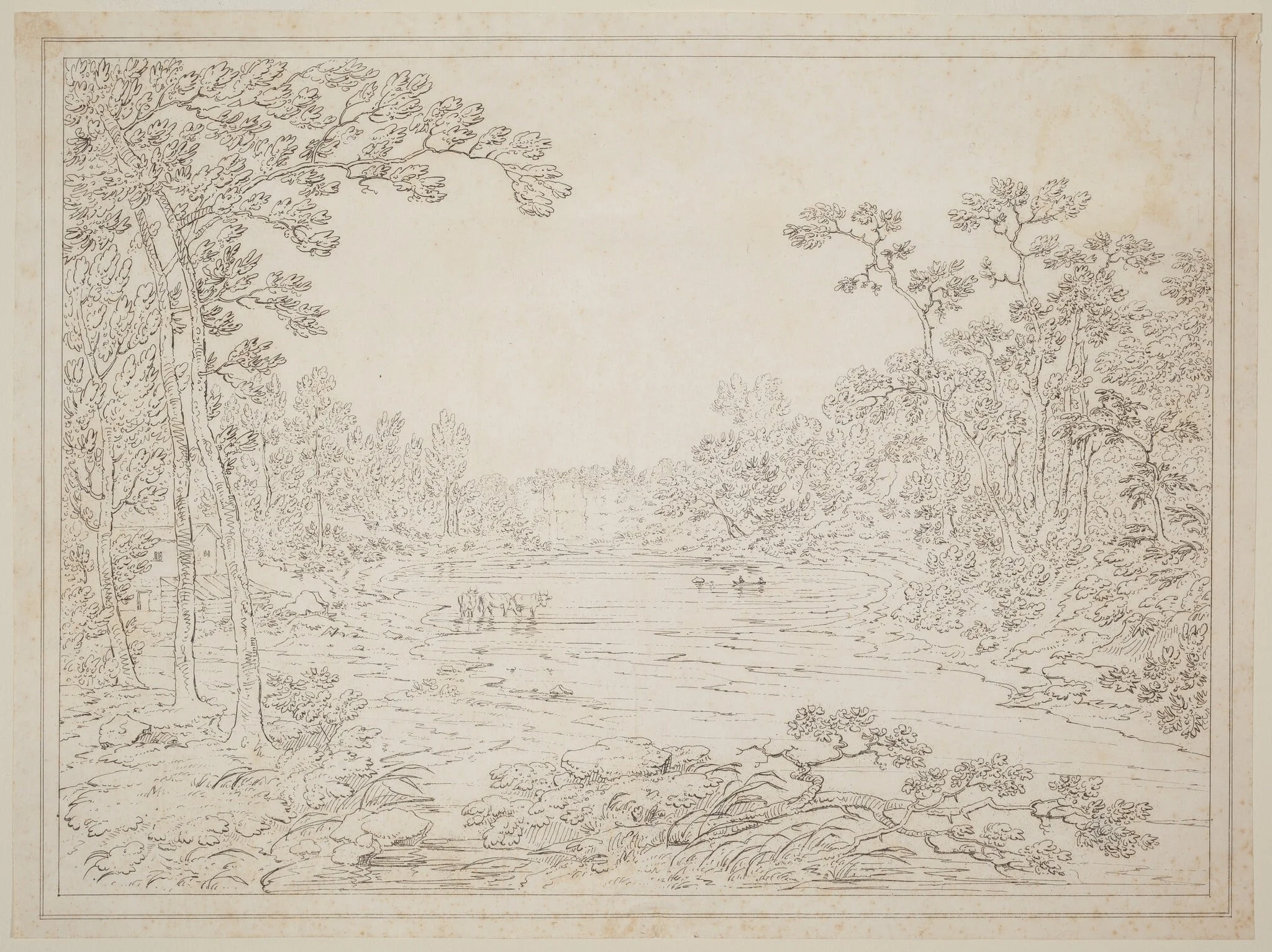 Pennsylvania Landscape, detail