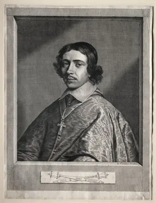 Cardinal de Retz, by Robert Nanteuil, 1650