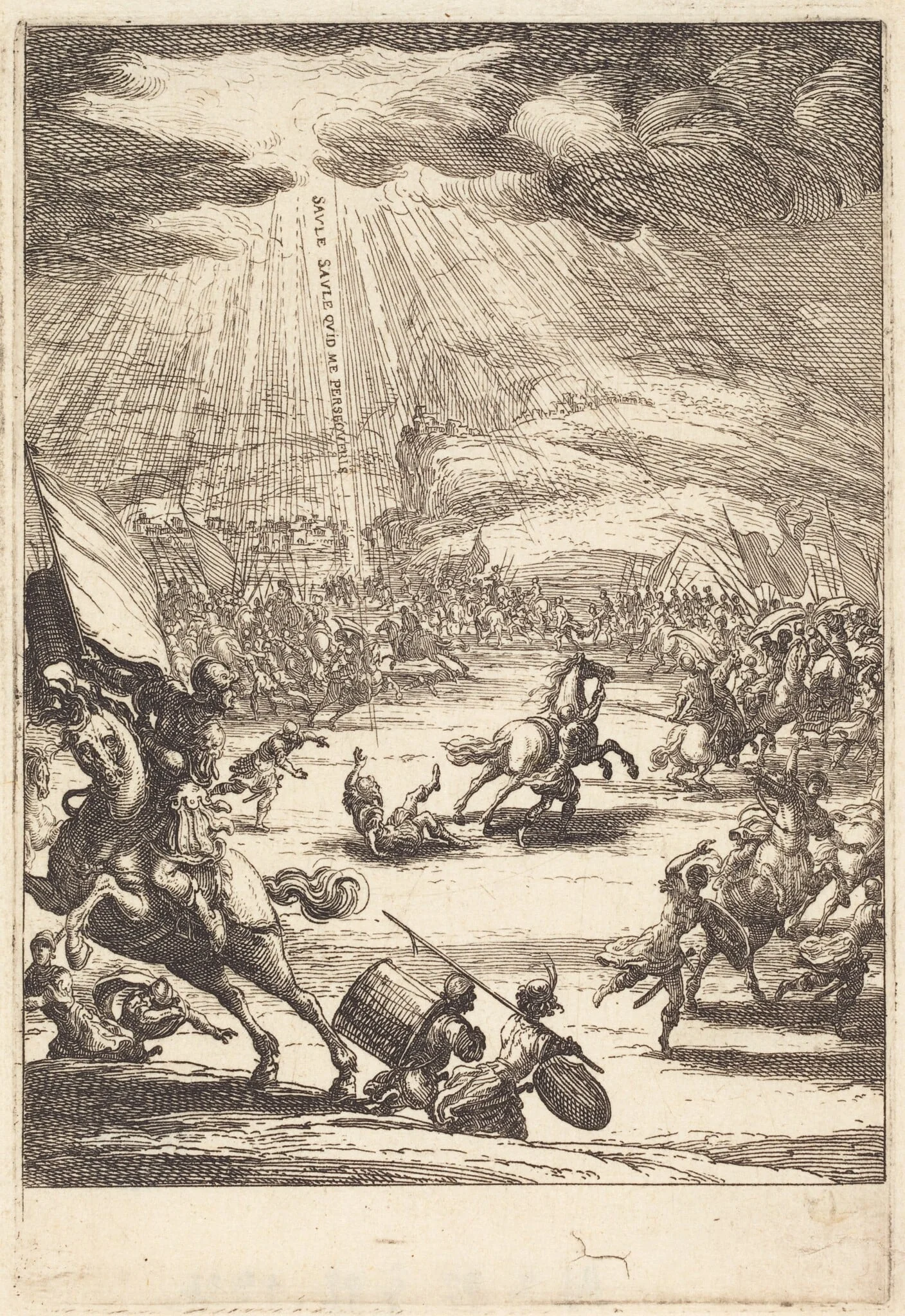 The Conversion of Saint Paul, detail