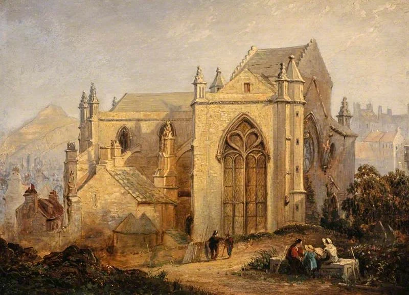 Old Trinity Church, Edinburgh, detail