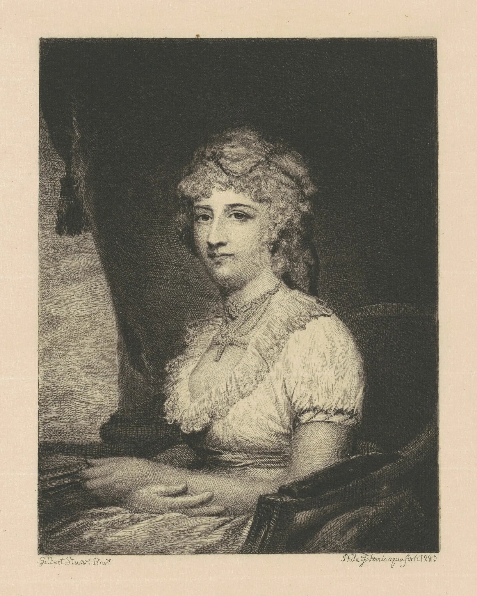 Mrs. Phillip Nicklin (Julianna Chew), detail