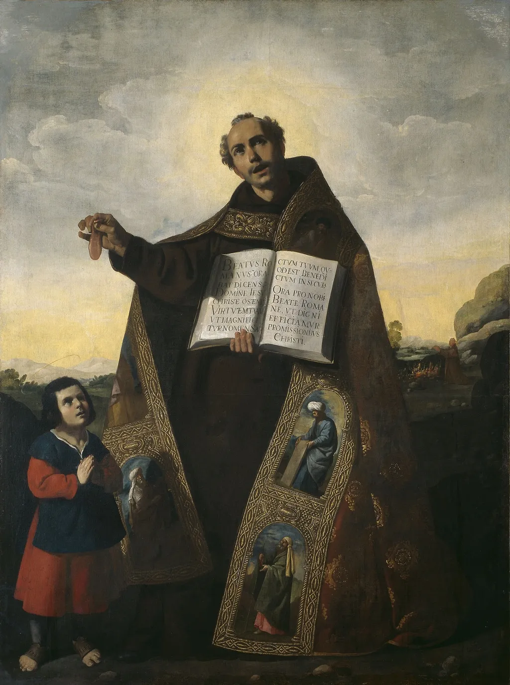 Saint Romanus of Antioch and Saint Barulas, by Francisco de Zurbarán, oil, 1638