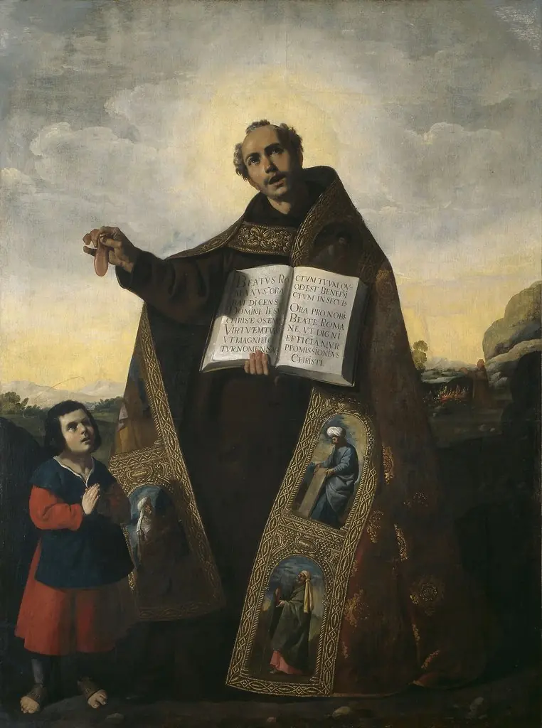 Saint Romanus of Antioch and Saint Barulas, by Francisco de Zurbarán, oil, 1638
