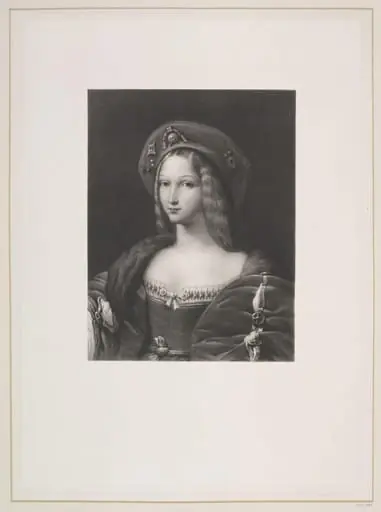 Joan of Aragon, by Achille Désiré le Fèvre