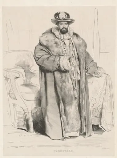 Carnevale, by Achille Devéria