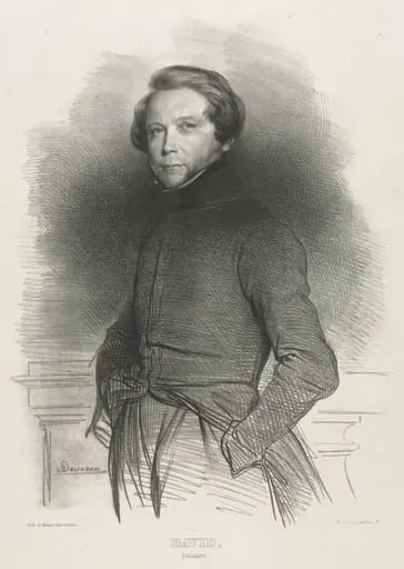 Pierre Jean David, called David d'Angers, by Achille Devéria