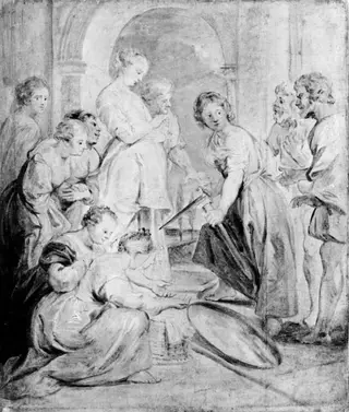 Achilles among the Daughters of Lycomedes