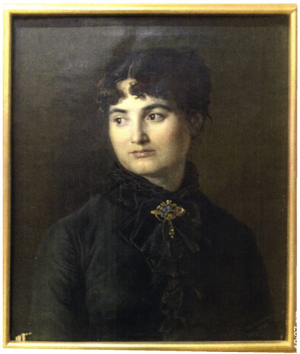 Soția pictorului, detail
